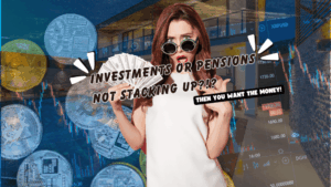Pension or poor return investment woes? power them into shape Raging Frank style image